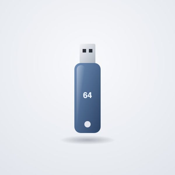 Флешка USB 3.2, 64 ГБ